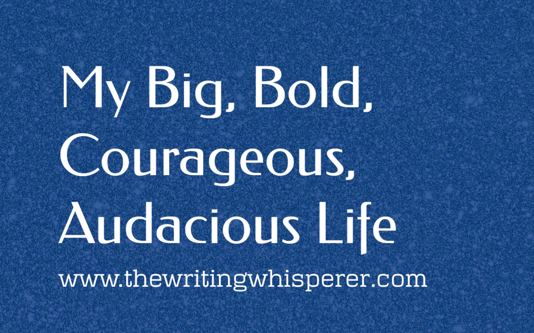 My Big, Bold, Courageous, Audacious Life