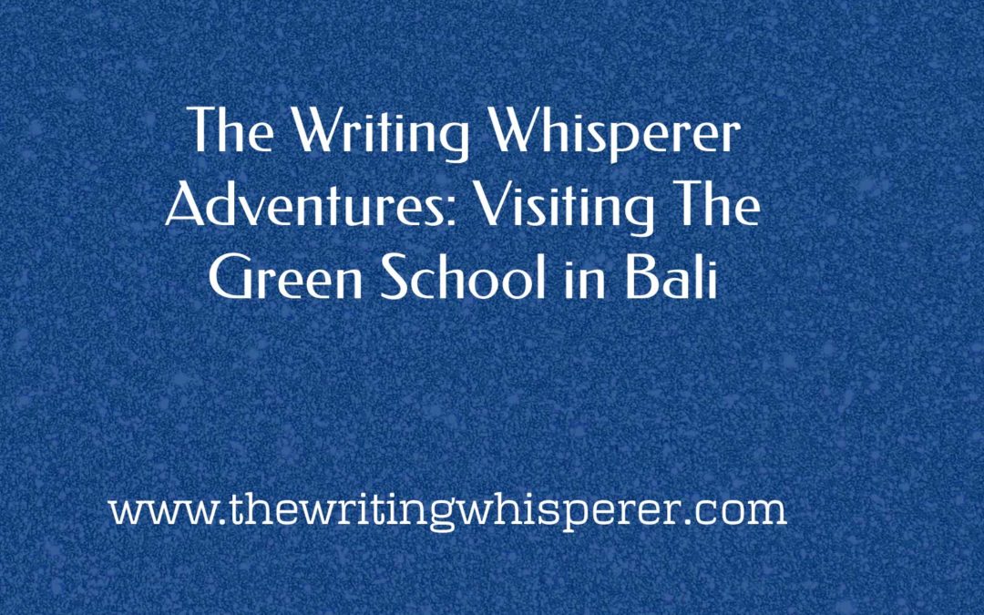 The Writing Whisperer Adventures: Visiting The Green School in Bali