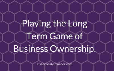 Episode 1: Playing the Long Term Game of Business Ownership.