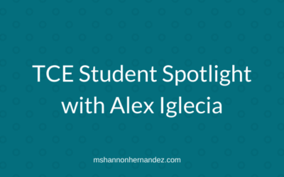 TCE Student Spotlight with Alex Iglecia