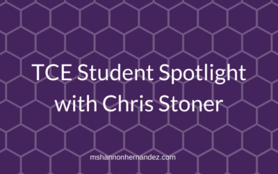 TCE Student Spotlight with Chris Stoner