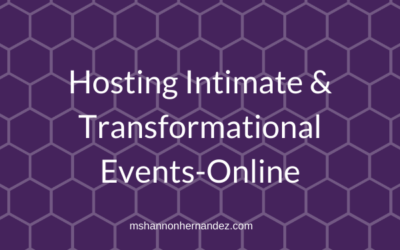 Episode 18: Hosting Intimate & Transformational Events-Online