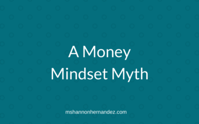 A Money Mindset Myth