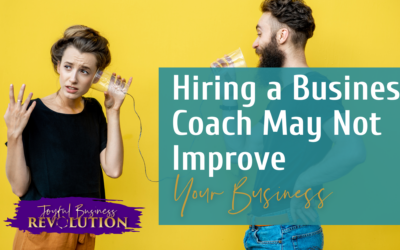 Why hiring a business coach/consultant sometimes breaks what’s already working