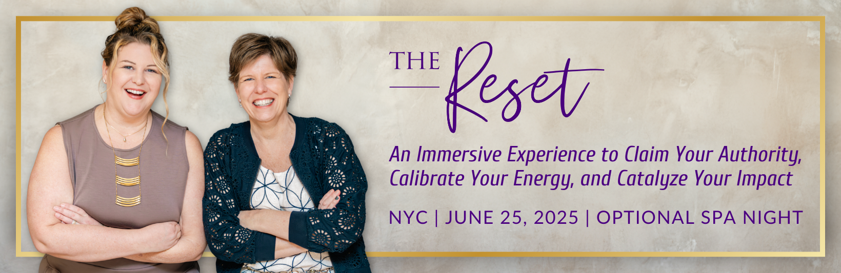 The Reset - Website Header